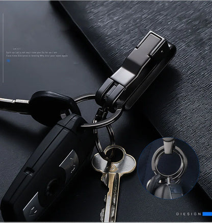 Car Keychain Keyring Keychain Car Men's Waist Hanging Car Keychain Men Gift Creative Car Accessories