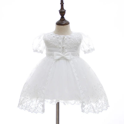 New Infant Dress Newborn Clothes Baby Christening Princess Party Dresses For Baby Girls Kids 1 Year Birthday Christmas 3 12 24M