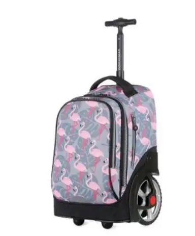 School Bag for girls with wheels Travel Rolling backpack Bags for teenagers travel trolley bag Children wheeled backpack bags