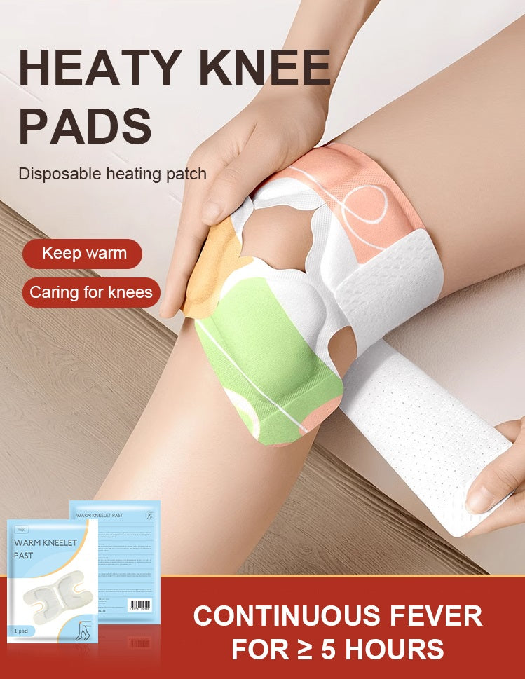 Self Heating Pain Relief Warm Knee Patch Pad (সেলফ হিটিং ব্যথা উপশম ওয়ার্ম হাঁটুর প্যাচ প্যাড)    (Available)