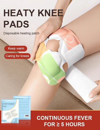 Self Heating Pain Relief Warm Knee Patch Pad (সেলফ হিটিং ব্যথা উপশম ওয়ার্ম হাঁটুর প্যাচ প্যাড)    (Available)