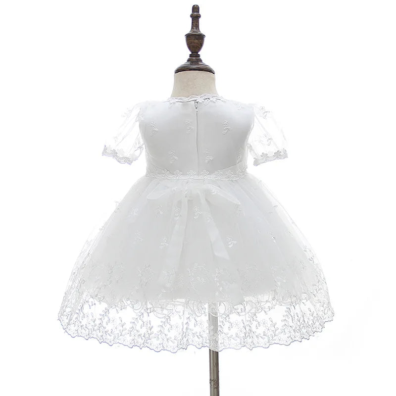 New Infant Dress Newborn Clothes Baby Christening Princess Party Dresses For Baby Girls Kids 1 Year Birthday Christmas 3 12 24M