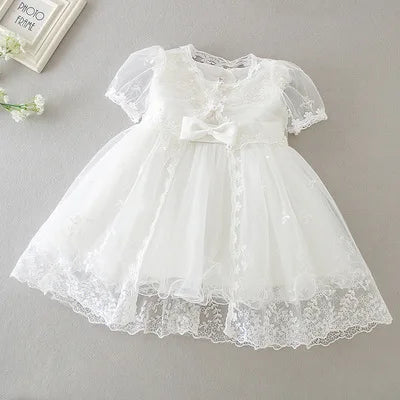 New Infant Dress Newborn Clothes Baby Christening Princess Party Dresses For Baby Girls Kids 1 Year Birthday Christmas 3 12 24M