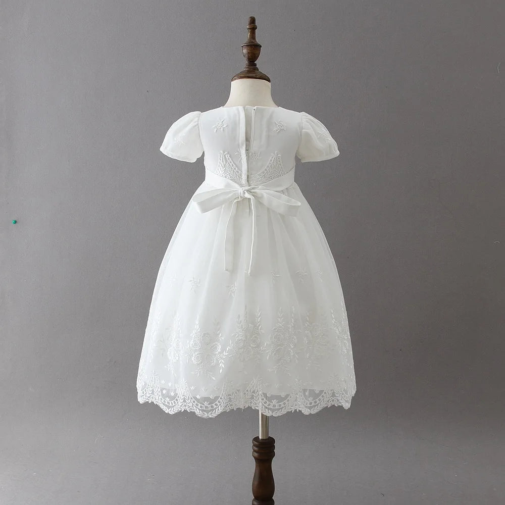 New Infant Dress Newborn Clothes Baby Christening Princess Party Dresses For Baby Girls Kids 1 Year Birthday Christmas 3 12 24M