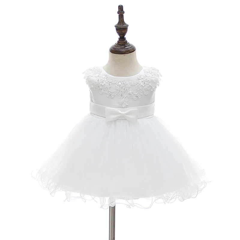 New Infant Dress Newborn Clothes Baby Christening Princess Party Dresses For Baby Girls Kids 1 Year Birthday Christmas 3 12 24M