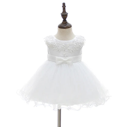 New Infant Dress Newborn Clothes Baby Christening Princess Party Dresses For Baby Girls Kids 1 Year Birthday Christmas 3 12 24M