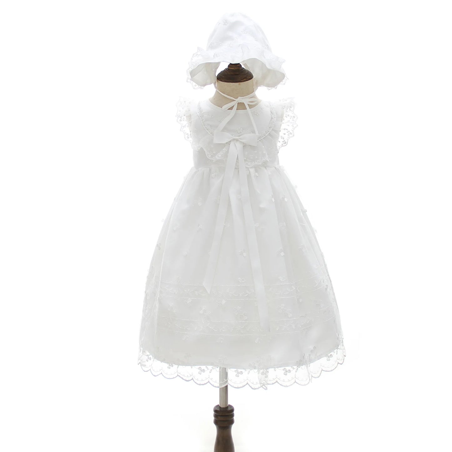 New Infant Dress Newborn Clothes Baby Christening Princess Party Dresses For Baby Girls Kids 1 Year Birthday Christmas 3 12 24M