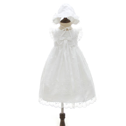 New Infant Dress Newborn Clothes Baby Christening Princess Party Dresses For Baby Girls Kids 1 Year Birthday Christmas 3 12 24M