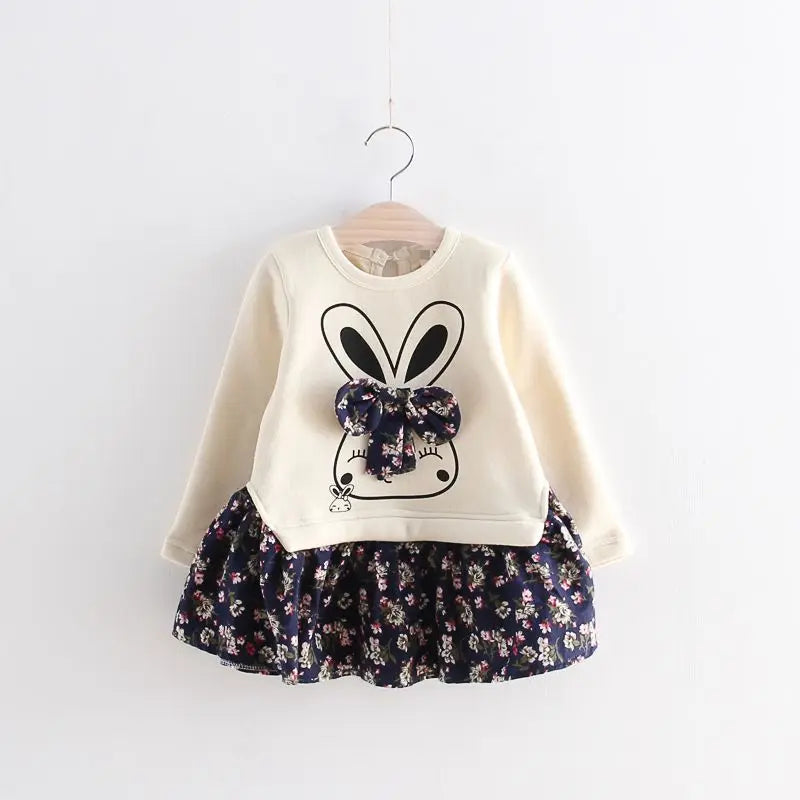 Baby girl Dresses Spring Girls Clothes Princess Dress Flower Dress For Girl Cute Infant toddler Fashion Baby Girl Clothes 18M-6Y