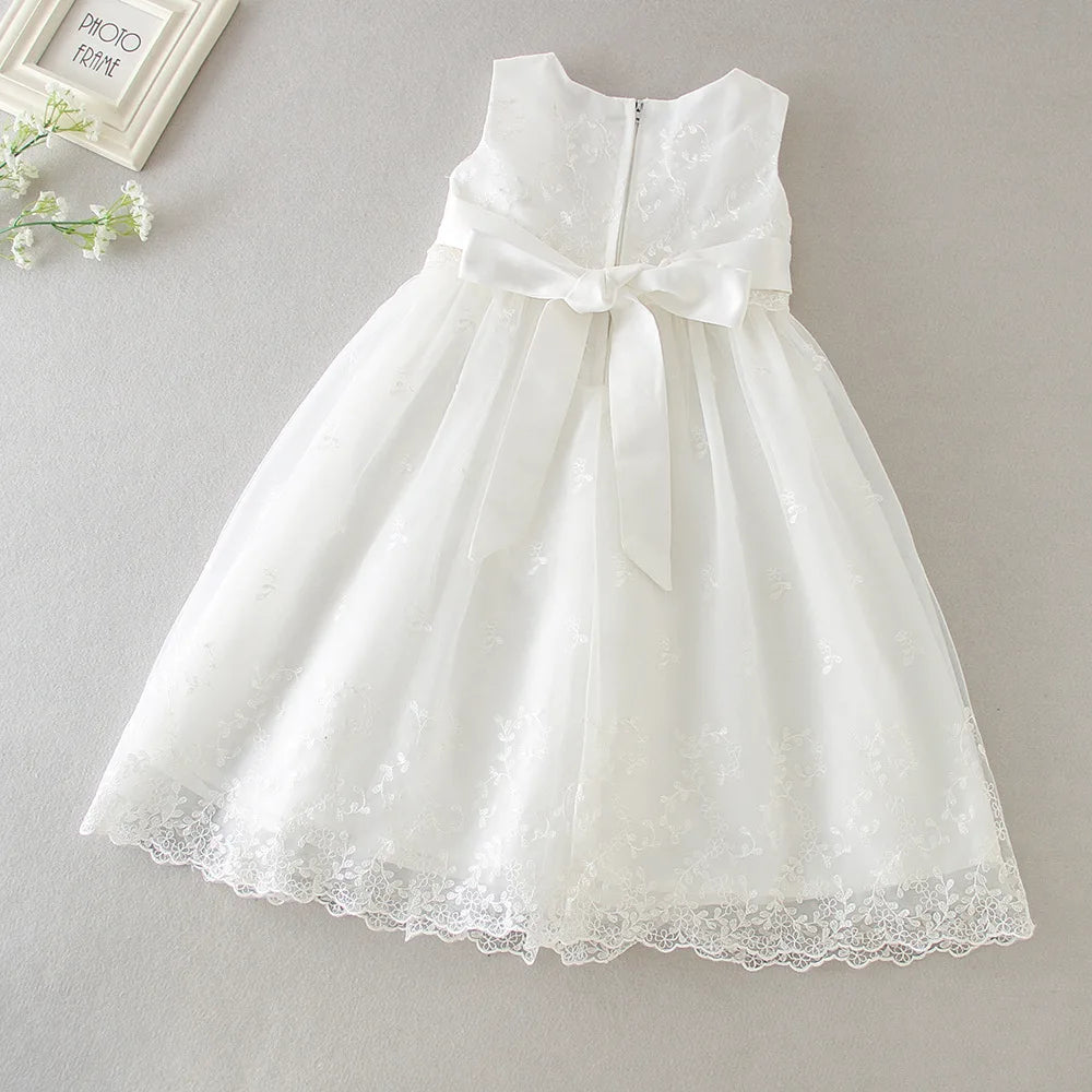 New Infant Dress Newborn Clothes Baby Christening Princess Party Dresses For Baby Girls Kids 1 Year Birthday Christmas 3 12 24M