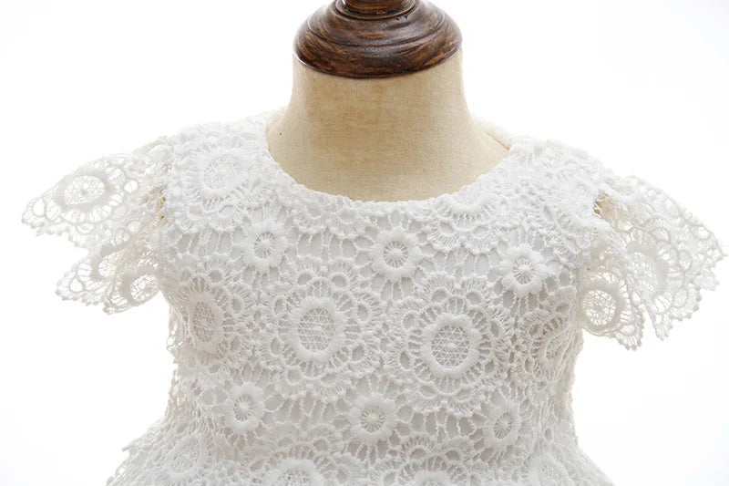New Infant Dress Newborn Clothes Baby Christening Princess Party Dresses For Baby Girls Kids 1 Year Birthday Christmas 3 12 24M