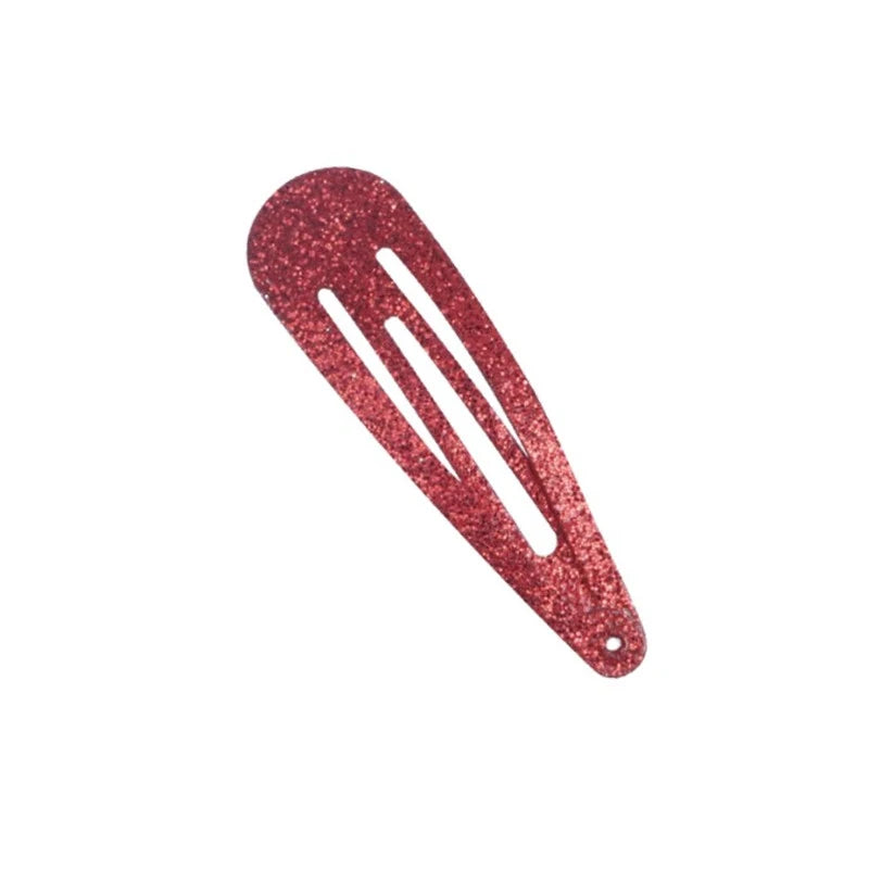 Hair Accessories 20Pcs/Lot Shining Head Decoration Glitter Sequin Powder Hairpin Dripping BB Clip Barrettes Hair Clips For Girls