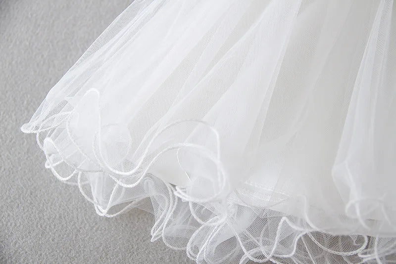 New Infant Dress Newborn Clothes Baby Christening Princess Party Dresses For Baby Girls Kids 1 Year Birthday Christmas 3 12 24M
