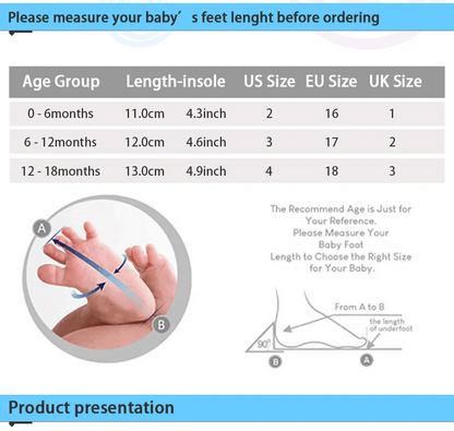 Classic Newborn Baby Shoes White Casual Shoes Boys Girls Shoes Fashion Sneakers Soft Sole Non-Slip Toddler Shoes First Walkers