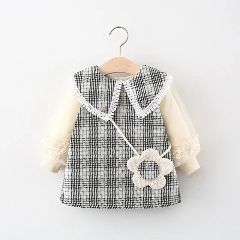 2021 new born baby girl clothes spring fall dress costume for infant  baby clothing girls 1 year birthday princess dresses dress