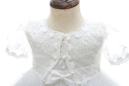 New Infant Dress Newborn Clothes Baby Christening Princess Party Dresses For Baby Girls Kids 1 Year Birthday Christmas 3 12 24M