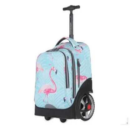 School Bag for girls with wheels Travel Rolling backpack Bags for teenagers travel trolley bag Children wheeled backpack bags