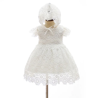 New Infant Dress Newborn Clothes Baby Christening Princess Party Dresses For Baby Girls Kids 1 Year Birthday Christmas 3 12 24M