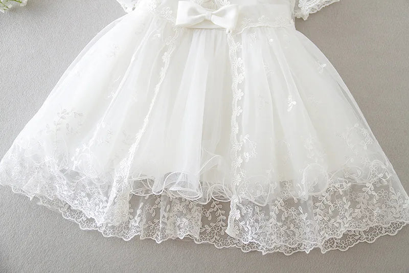 New Infant Dress Newborn Clothes Baby Christening Princess Party Dresses For Baby Girls Kids 1 Year Birthday Christmas 3 12 24M