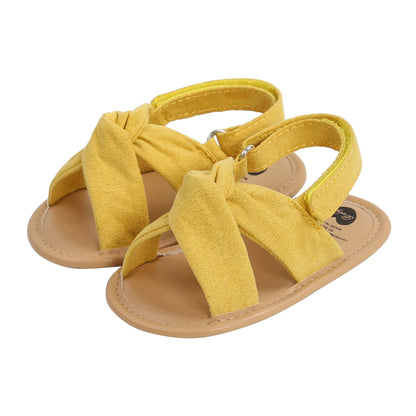 0-18M Newborn Baby Girls Summer Shoes Sandals First Walkers Newborn Shoes Casual Soft Sole Sandals Toddler Shoes