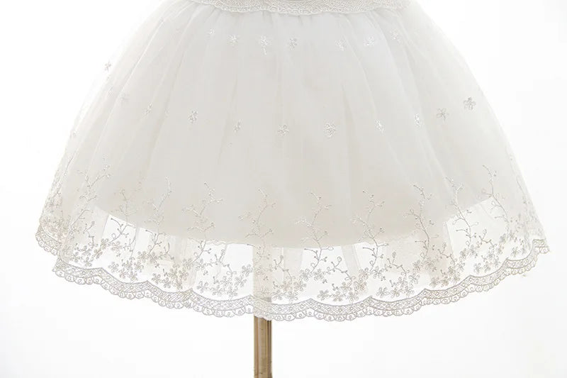 New Infant Dress Newborn Clothes Baby Christening Princess Party Dresses For Baby Girls Kids 1 Year Birthday Christmas 3 12 24M