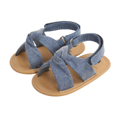 0-18M Newborn Baby Girls Summer Shoes Sandals First Walkers Newborn Shoes Casual Soft Sole Sandals Toddler Shoes