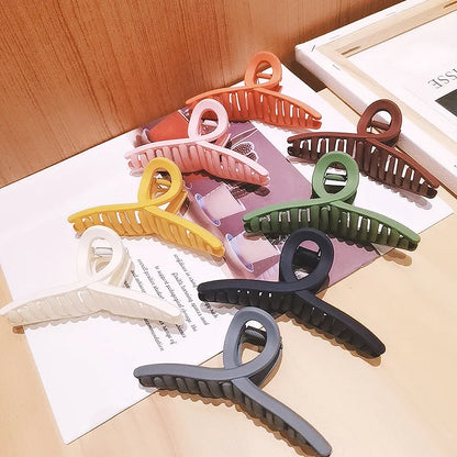 Barrettes Fashion Women Acrylic Hair Claws Clips Hair Accessories Hairpins Ladies Hairgrip Headwear Girls Ornaments Crab Bands