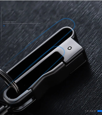 Car Keychain Keyring Keychain Car Men's Waist Hanging Car Keychain Men Gift Creative Car Accessories