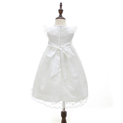 New Infant Dress Newborn Clothes Baby Christening Princess Party Dresses For Baby Girls Kids 1 Year Birthday Christmas 3 12 24M