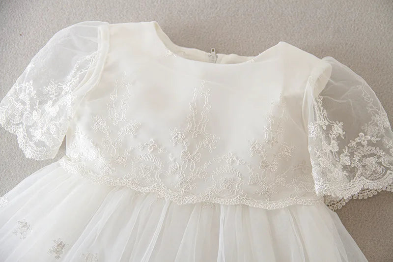 New Infant Dress Newborn Clothes Baby Christening Princess Party Dresses For Baby Girls Kids 1 Year Birthday Christmas 3 12 24M