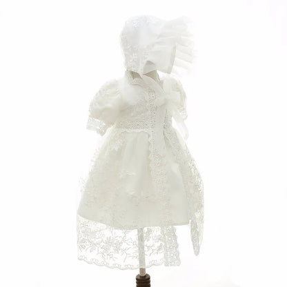 New Infant Dress Newborn Clothes Baby Christening Princess Party Dresses For Baby Girls Kids 1 Year Birthday Christmas 3 12 24M