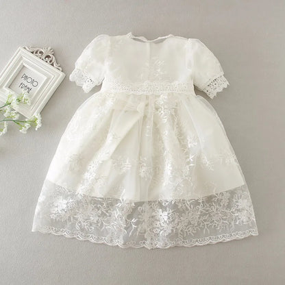 New Infant Dress Newborn Clothes Baby Christening Princess Party Dresses For Baby Girls Kids 1 Year Birthday Christmas 3 12 24M