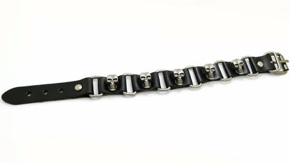 2018 New Accessories For Men And Women  Retro Casual leather Bracelet Men Fashion Punk Bracelet Bracelet