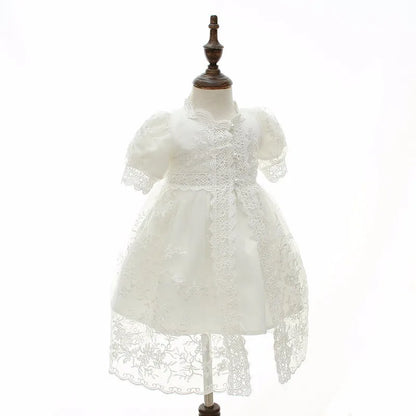 New Infant Dress Newborn Clothes Baby Christening Princess Party Dresses For Baby Girls Kids 1 Year Birthday Christmas 3 12 24M