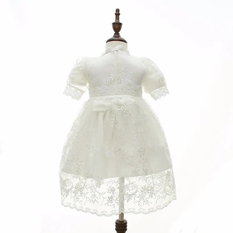 New Infant Dress Newborn Clothes Baby Christening Princess Party Dresses For Baby Girls Kids 1 Year Birthday Christmas 3 12 24M