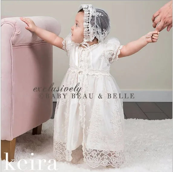 New Infant Dress Newborn Clothes Baby Christening Princess Party Dresses For Baby Girls Kids 1 Year Birthday Christmas 3 12 24M