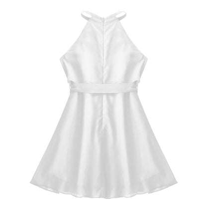 Summer Kids Dresses for Girls  Children's Chiffon Flower Girls Dress Pageant Wedding Party First Communion Dress filles robes