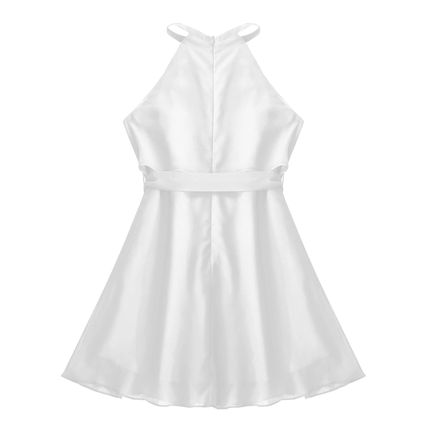 Summer Kids Dresses for Girls  Children's Chiffon Flower Girls Dress Pageant Wedding Party First Communion Dress filles robes