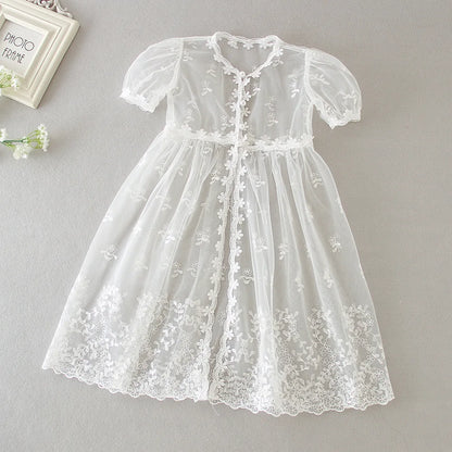 New Infant Dress Newborn Clothes Baby Christening Princess Party Dresses For Baby Girls Kids 1 Year Birthday Christmas 3 12 24M