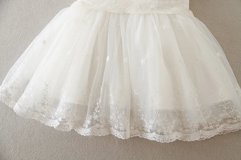 New Infant Dress Newborn Clothes Baby Christening Princess Party Dresses For Baby Girls Kids 1 Year Birthday Christmas 3 12 24M
