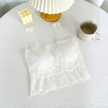 Women's Crop Top Tank Top Sexy Bralette Style for Pool Party Going Out