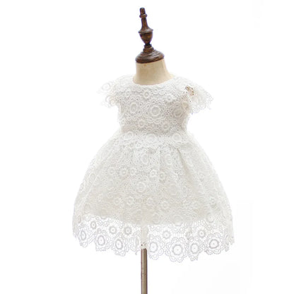 New Infant Dress Newborn Clothes Baby Christening Princess Party Dresses For Baby Girls Kids 1 Year Birthday Christmas 3 12 24M