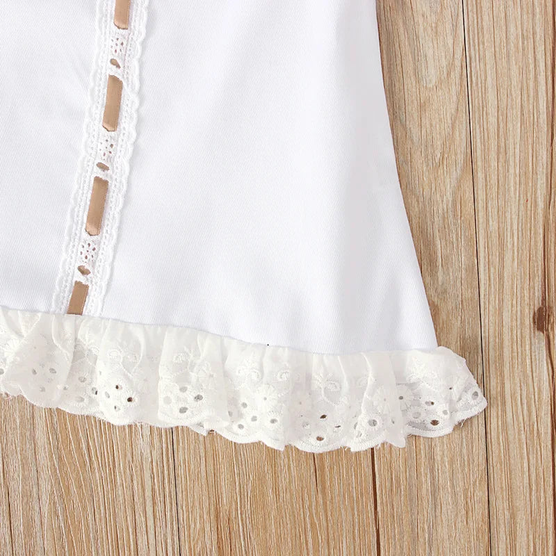 Newborn Baby Girls Dresses Summer Cute Bow Sleeveless Princess Party Birthday Lace Dress+Headband 2Pcs Kids Toddler Clothes A405