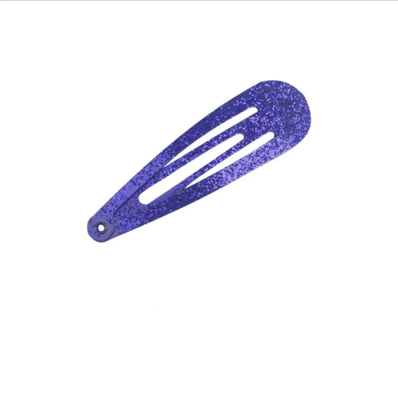 Hair Accessories 20Pcs/Lot Shining Head Decoration Glitter Sequin Powder Hairpin Dripping BB Clip Barrettes Hair Clips For Girls