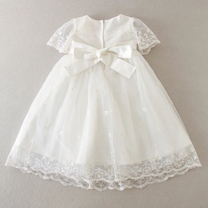 New Infant Dress Newborn Clothes Baby Christening Princess Party Dresses For Baby Girls Kids 1 Year Birthday Christmas 3 12 24M