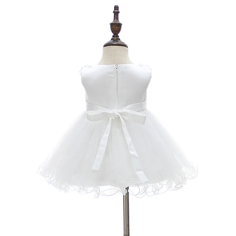 New Infant Dress Newborn Clothes Baby Christening Princess Party Dresses For Baby Girls Kids 1 Year Birthday Christmas 3 12 24M