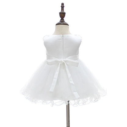 New Infant Dress Newborn Clothes Baby Christening Princess Party Dresses For Baby Girls Kids 1 Year Birthday Christmas 3 12 24M