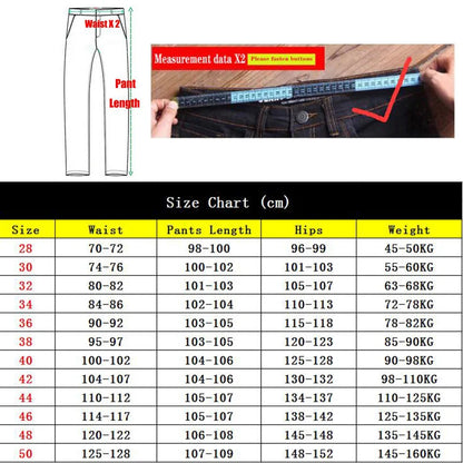 10XL Oversize Jeans For Men Fashion Loose Trousers Pants Plus Size Jeans Baggy Daily Work Clothing Big Jeans Trousers Pants Man (Available)