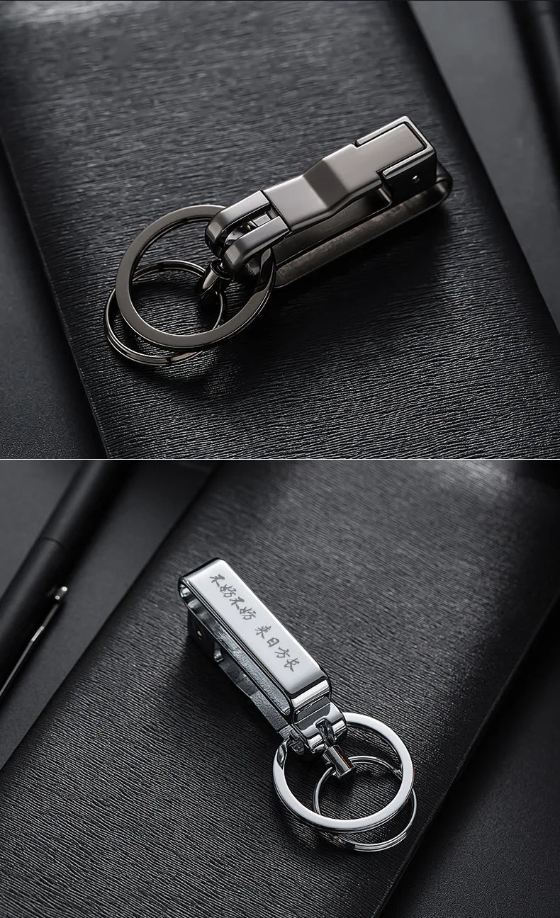 Car Keychain Keyring Keychain Car Men's Waist Hanging Car Keychain Men Gift Creative Car Accessories