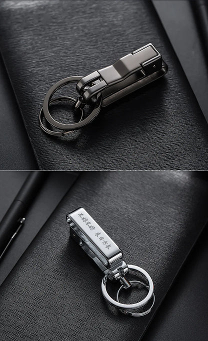 Car Keychain Keyring Keychain Car Men's Waist Hanging Car Keychain Men Gift Creative Car Accessories